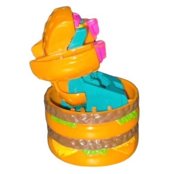 Vintage 1987 McDonalds Changeables Transforming Big Mac Toy Burger Robot - Picture 5 of 6